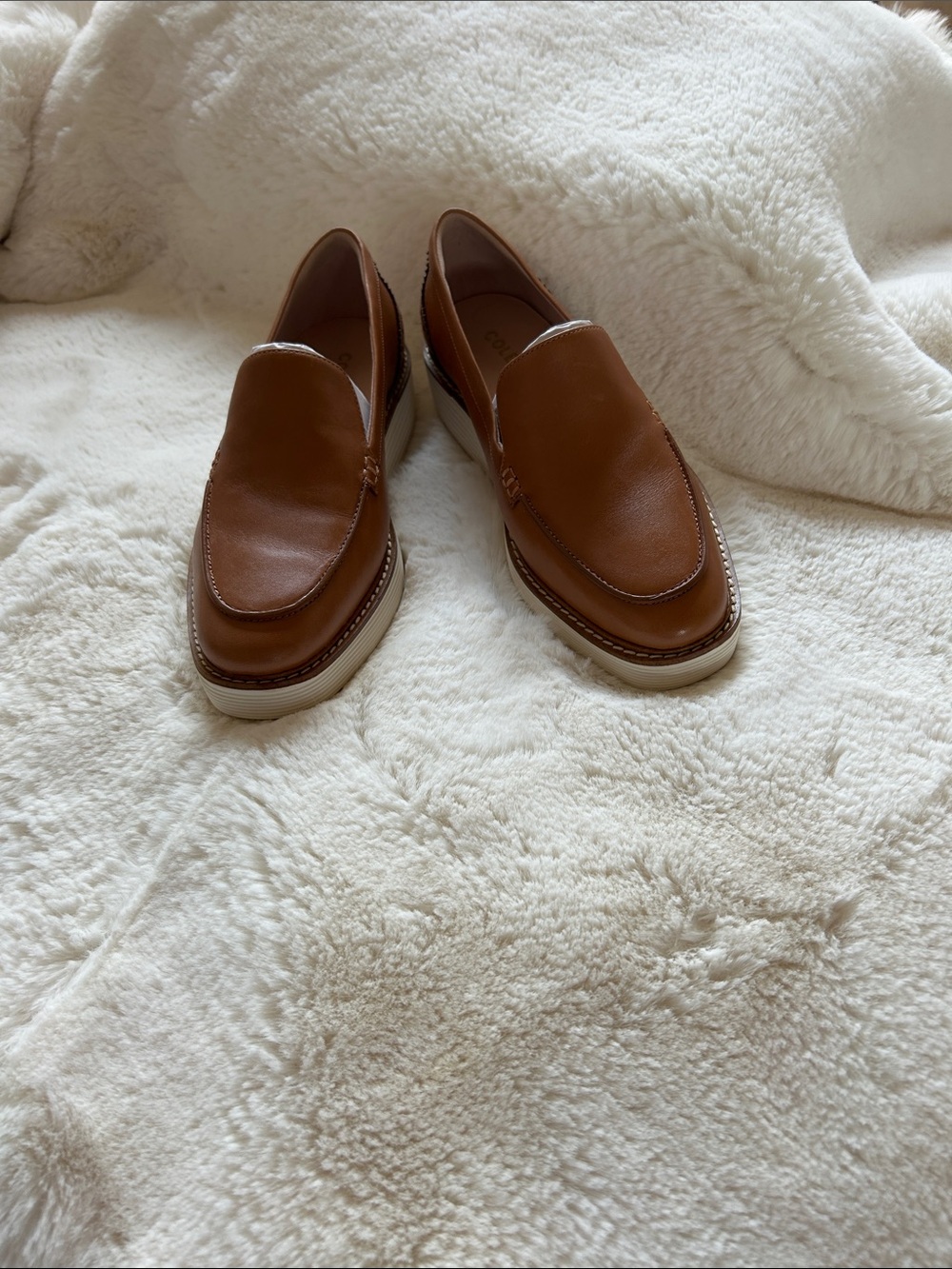Cole Haan Woman’s  Slip-On Loafers in Brown